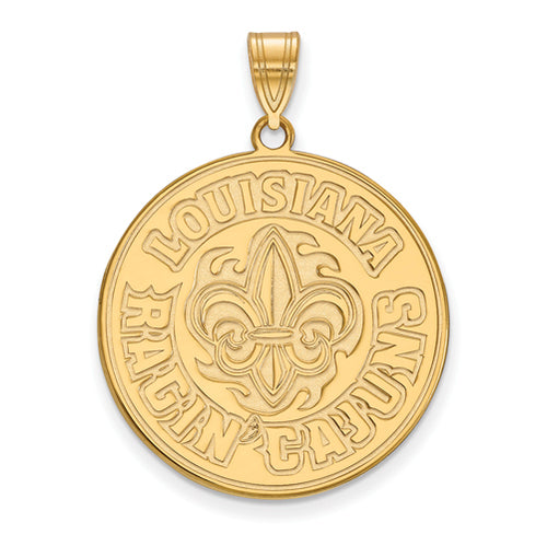 SS w/GP University of Louisiana at Lafayette XL Pendant