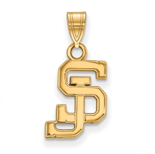 SS w/GP San Jose State University Small Pendant