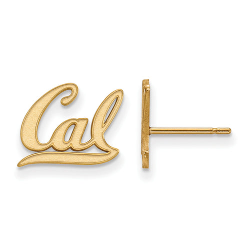 SS w/GP University of California Berkeley XS Post CAL Earrings