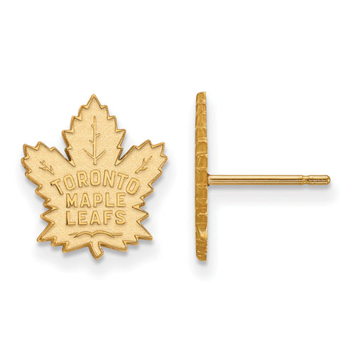 SS w/GP NHL Toronto Maple Leafs Small Post Earrings