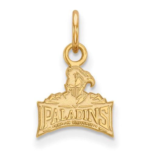 14ky Paladins Logo Furman University XS Pendant