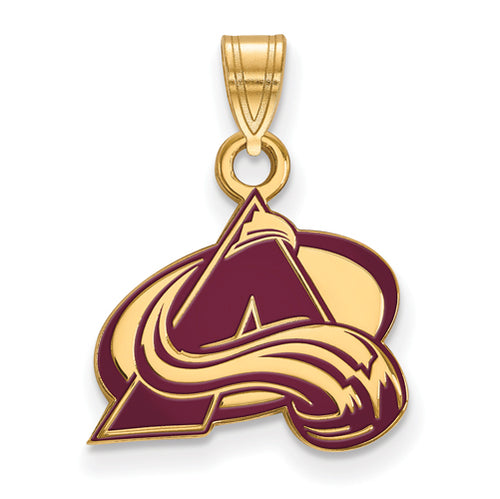 SS GP Colorado Avalanche Small Enamel Pendant