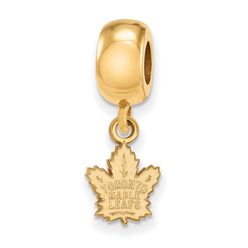 SS w/GP NHL Toronto Maple Leafs XS Dangle Bead Charm