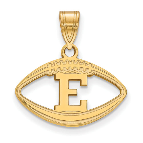 SS w/GP Eastern Michigan University Football Pendant