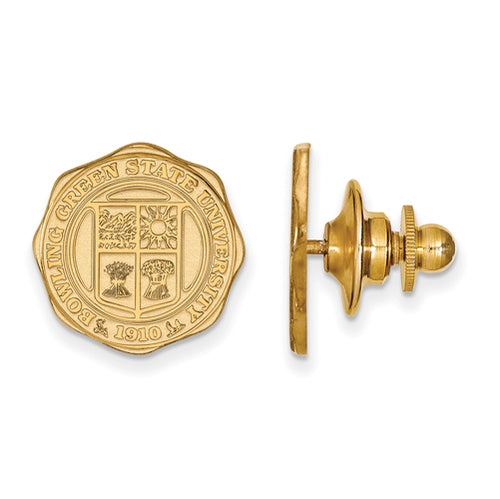 SS w/GP Bowling Green State University Crest Lapel Pin