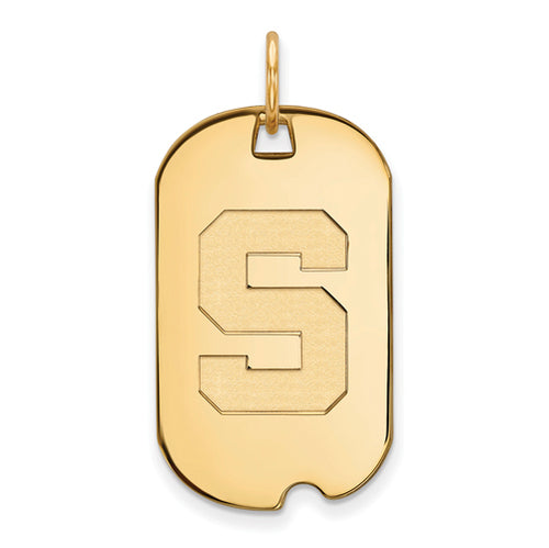 SS w/GP Michigan State University Small Dog Tag