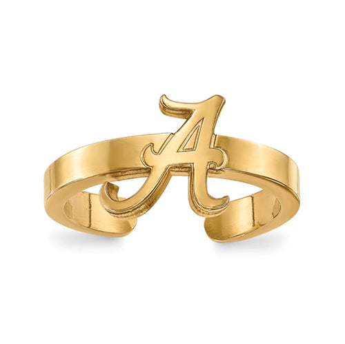 SS w/GP University of Alabama Toe Ring