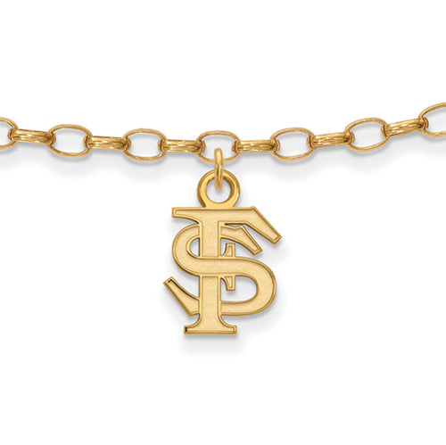 SS w/GP Florida State University Anklet