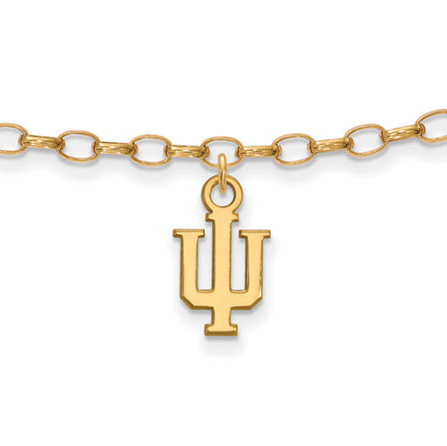 SS w/GP Indiana University Anklet