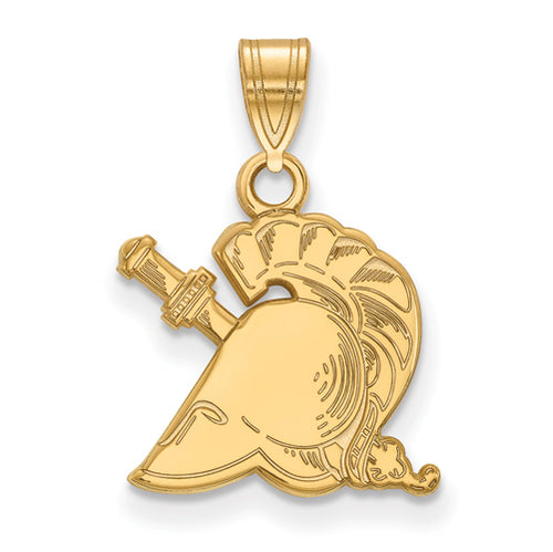 SS w/GP U.S. Military Academy Small Athena Shield Pendant
