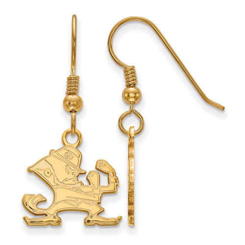 SS GP University of Notre Dame Small Dangle earringsWire