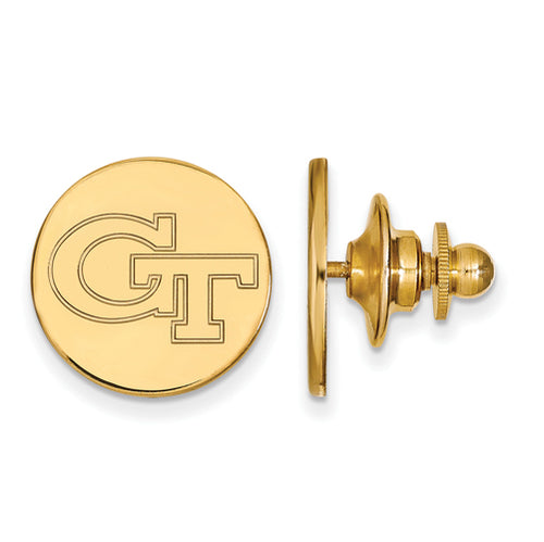 SS w/GP Georgia Institute of Technology Lapel Pin