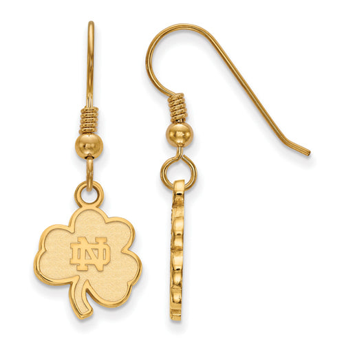 SS GP University of Notre Dame Small Dangle earringsWire