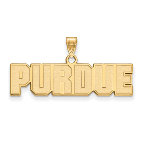 SS w/GP Purdue Small PURDUE Pendant