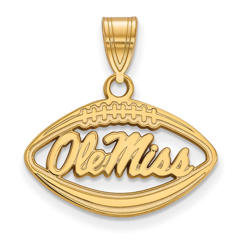 SS w/GP U of Miss Pendant in Football