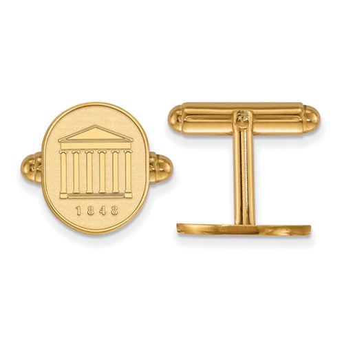 SS w/GP  University  of Mississippi Crest Cuff Links