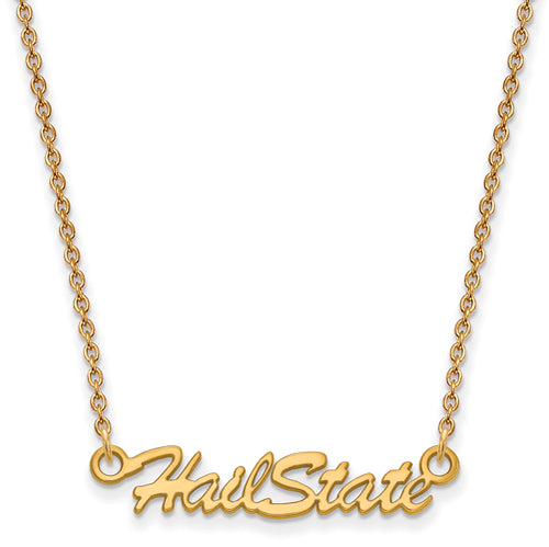 SS GP Miss St U Small Hail St Script Pendant