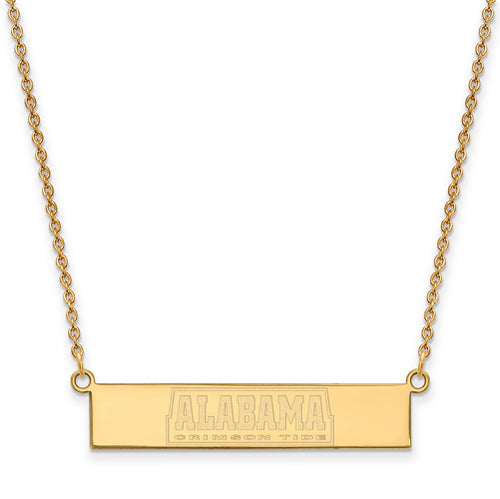 SS GP The University of Alabama Small Bar Necklace