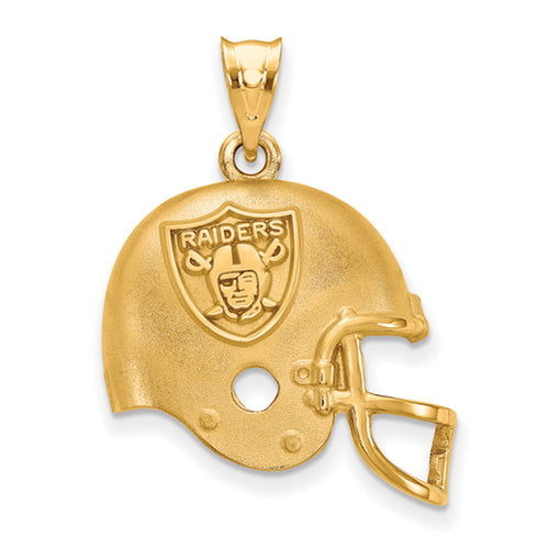 SS Gold-plated  Oakland Raiders Helmet Pendant