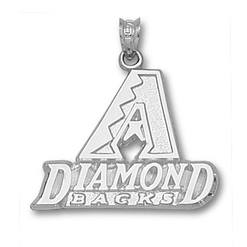 Arizona Diamondbacks Logo Silver Pendant