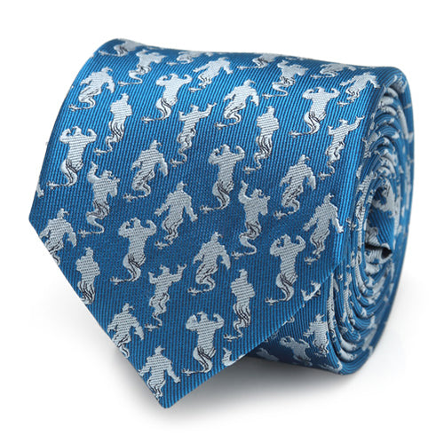 Genie Scattered Blue Men's Tie