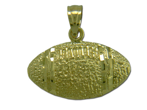 Football 14 kt Gold Pendant