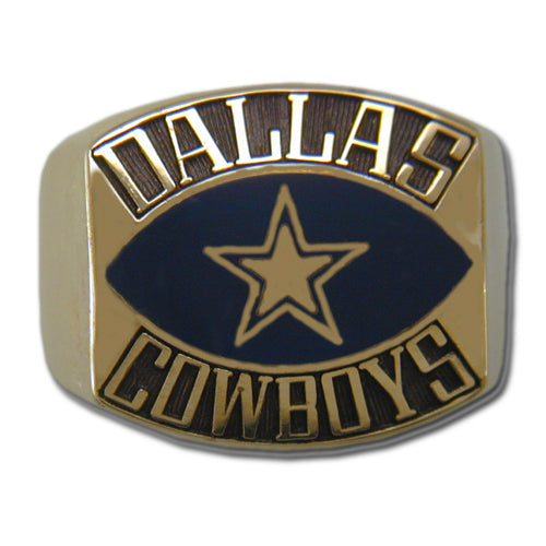 Dallas Cowboys Contemporary Style Goldplated NFL Ring