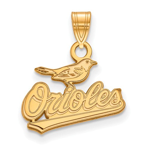 SS w/GP MLB  Baltimore Orioles Small Pendant