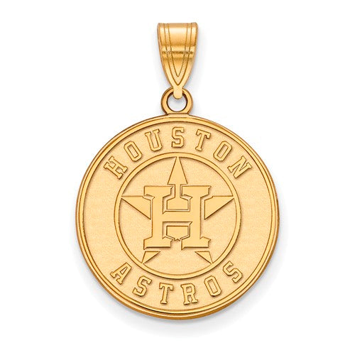 SS w/GP MLB  Houston Astros Large Pendant