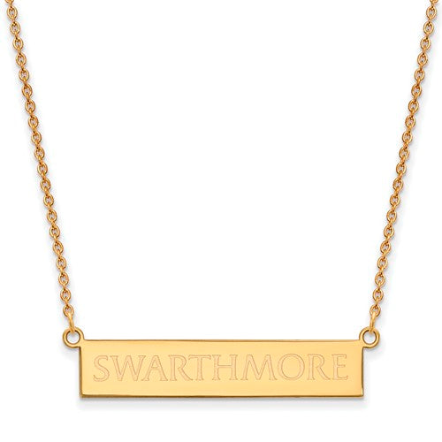 SS GP Swarthmore College Small Bar Necklace