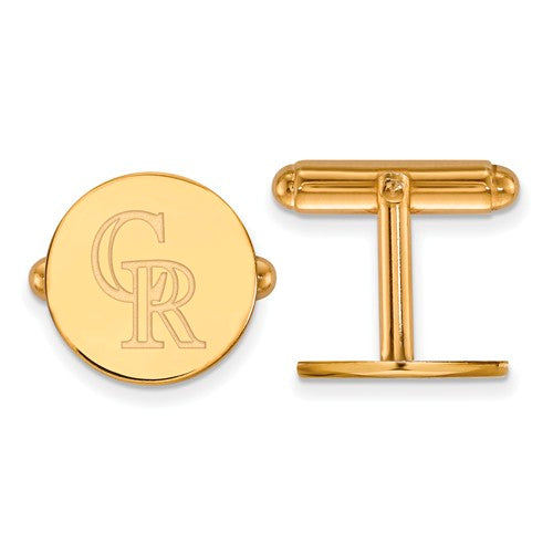 SS w/GP MLB  Colorado Rockies Cuff Links