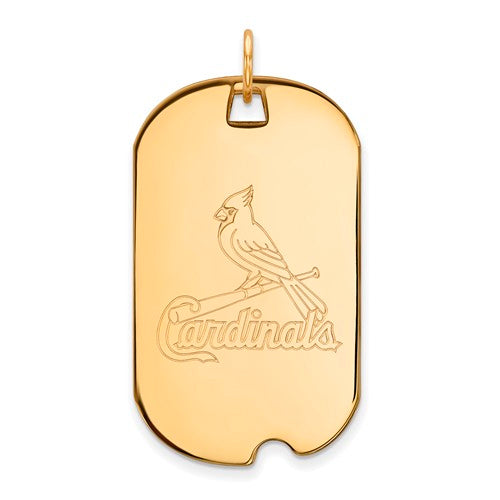 SS w/GP MLB  St. Louis Cardinals Large Dog Tag