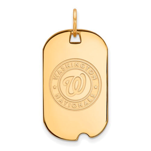 SS GP  Washington Nationals Small Dog Tag