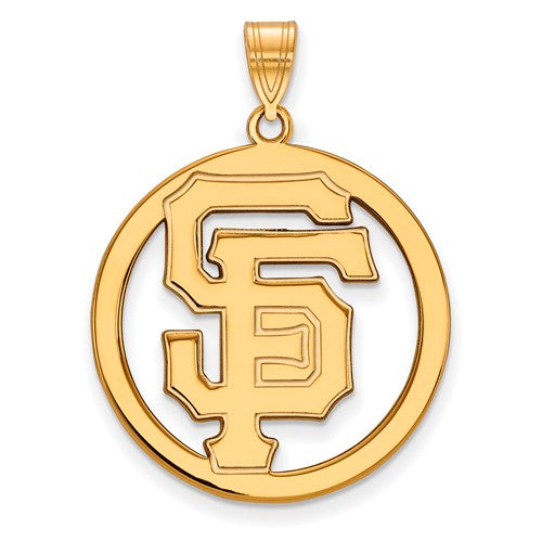 SS w/GP MLB  San Francisco Giants XL Pendant in Circle