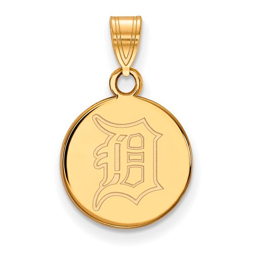 SS w/GP MLB  Detroit Tigers Small Disc Pendant