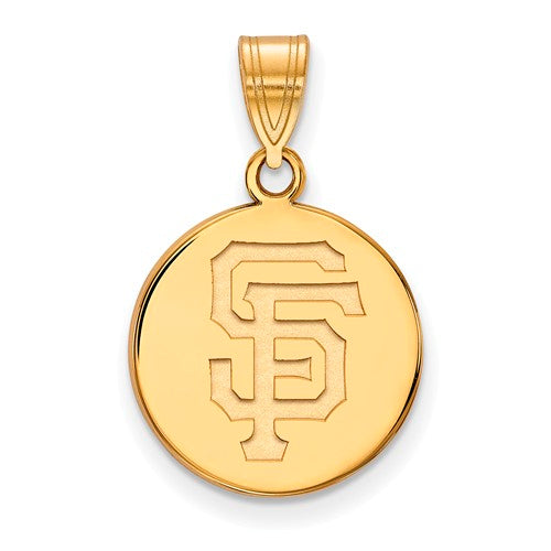 SS w/GP MLB  San Francisco Giants Medium Disc Pendant