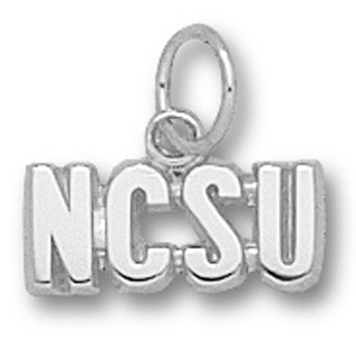 North Carolina State University NCSU Silver Pendant