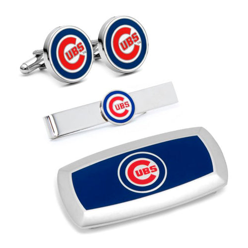 Chicago Cubs Sugar Skull Cufflinks