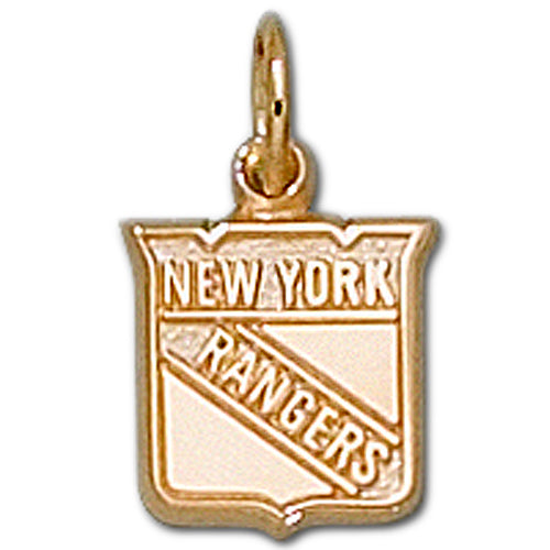 NY Rangers Shield Logo 14 kt Gold XS Pendant