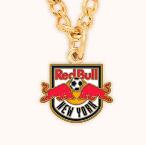 Red Bulls Soccer Pendant