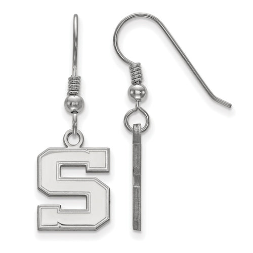 SS Swarthmore College Small Dangle Earrings Wire