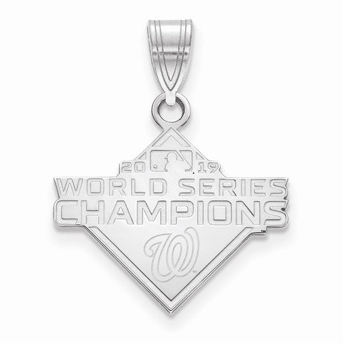 SS 2019 World Series Champions Washington Nationals Medium Pendant