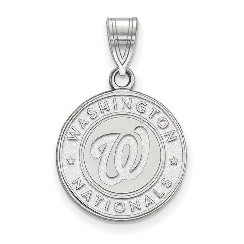 SS MLB  Washington Nationals Medium Logo Pendant