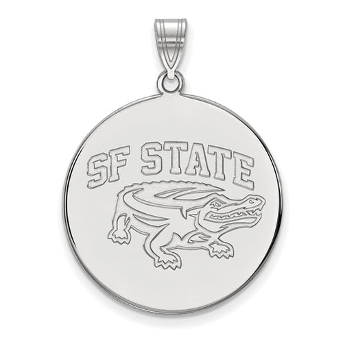 SS San Francisco State University XL Disc Pendant