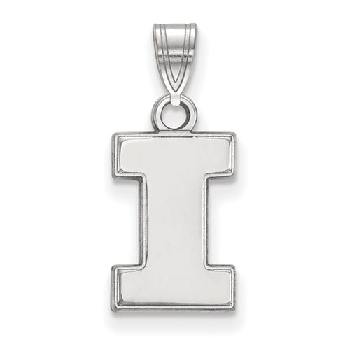 SS University of Illinois Small I Pendant