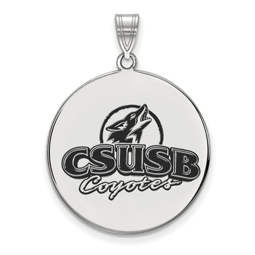 SS California State U San Bernardino XL Enl Disc Pendant