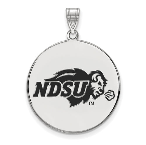 SS North Dakota State XL Enamel Disc Pendant