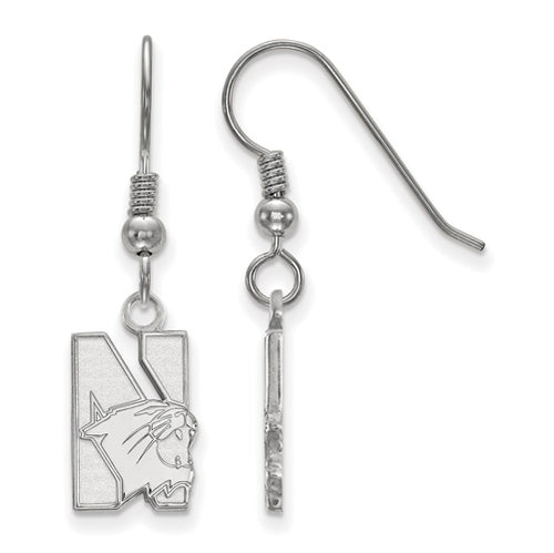 SS Northwestern University Small Dangle Earrings