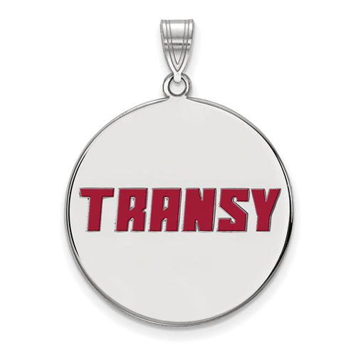 SS Transylvania University XL Enamel Disc Pendant