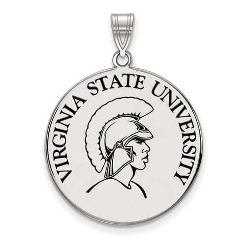 SS Virginia State University XL Enamel Disc Pendant